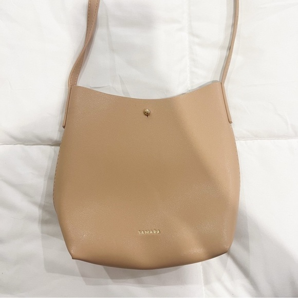 Samara Handbags - Samara Tan Crossbody Bag